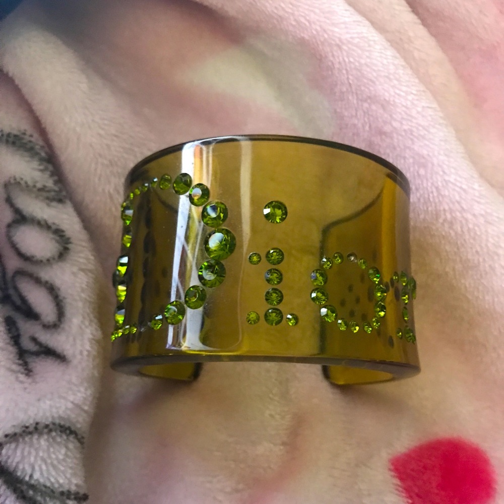 DIOR acrylic bracelet